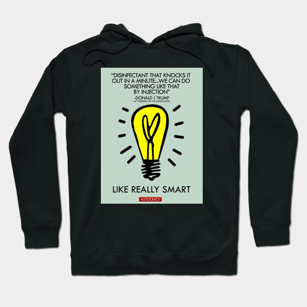 LIKE REALLY SMART Hoodie by ART by RAP